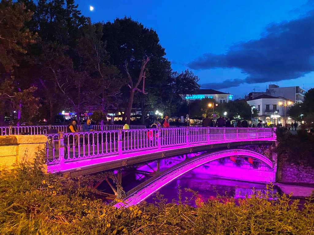 "Κυρά των Τρικάλων": Η κεντρική Γέφυρα του Ληθαίου 